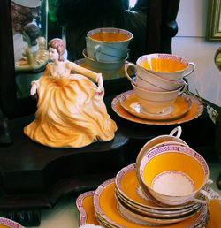 Close-up of food in plate