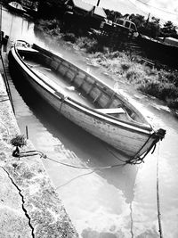 Boat in sea