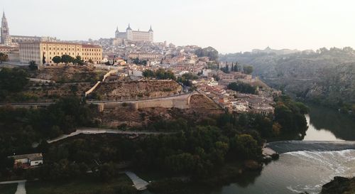 View of buildings in city