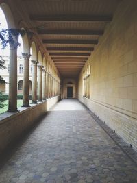 Corridor of building