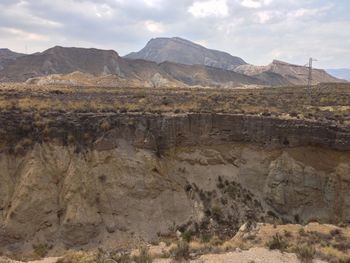 View of landscape against sky