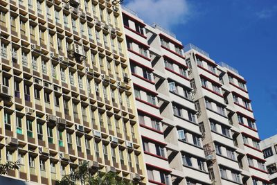 Low angle view of building against sky