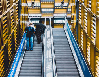 Low angle view of staircase