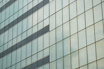 Abstract minimal style reflecting architecture in bangkok