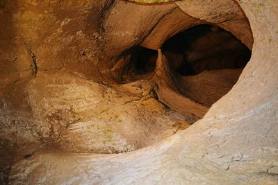 Close-up of cave