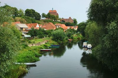 River with buildings in background