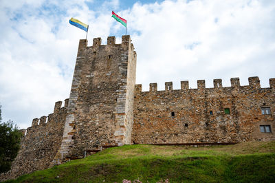 Views of the medieval city of montblanc in lleida catalonia