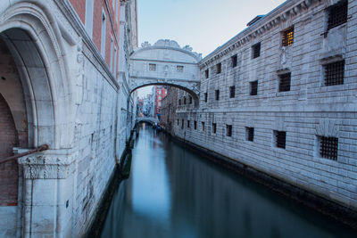 View of bridge in city