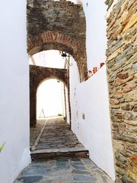 Low angle view of historical building