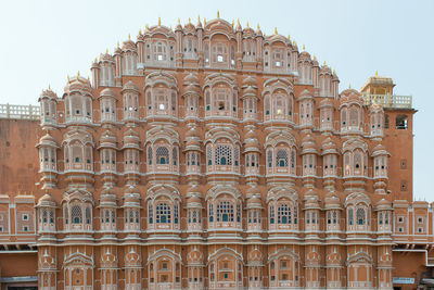 Low angle view of historical building against sky