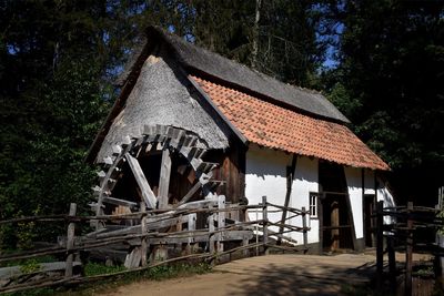 Old water mill house in belgium 