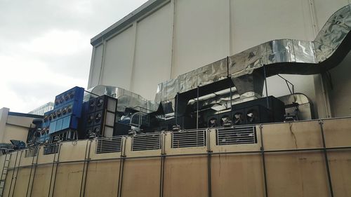 Low angle view of building against sky