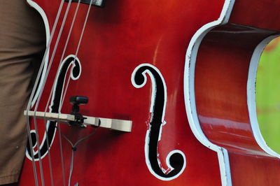 Close-up of guitar