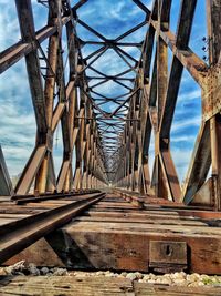 Low angle view of bridge