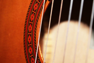 Close-up of guitar