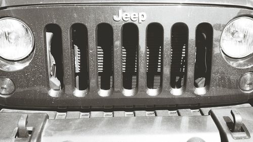 High angle view of computer keyboard