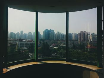 View of buildings in city