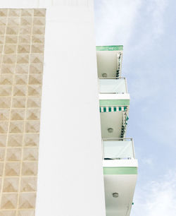 Low angle view of building against sky