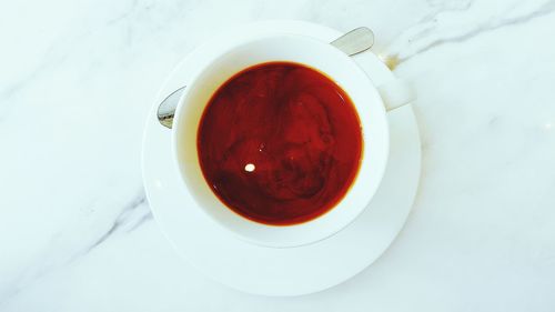 Close-up of coffee cup