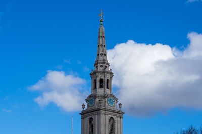 Clock tower of st martin-in-the-fields against sky