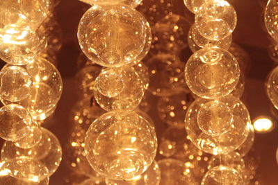 Full frame shot of christmas decorations