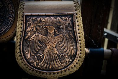 Close-up of buddha statue