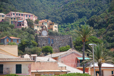 The small town of bonassola, la spezia, liguria, italy.