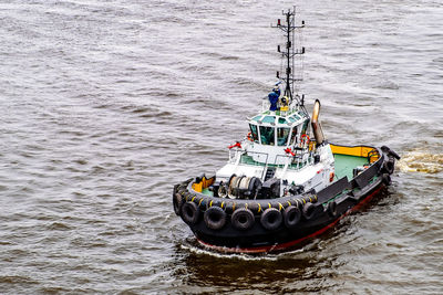 Boat in sea