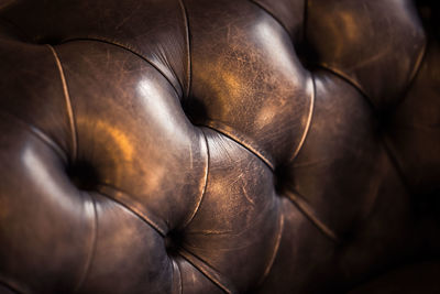 Full frame shot of sofa