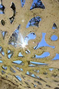 Full frame shot of pattern on beach