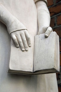 Close-up of statue