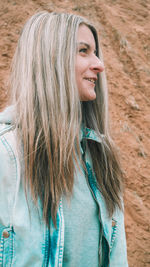 Portrait of a smiling young woman