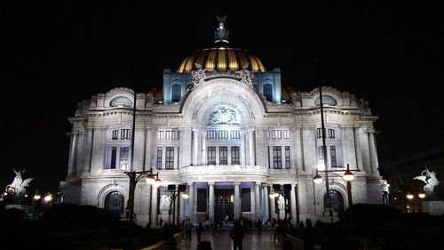 Low angle view of church