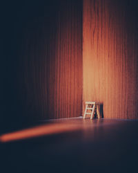 Corner. trying to achieve the sense of loneliness out of a corner of my bookshelf.