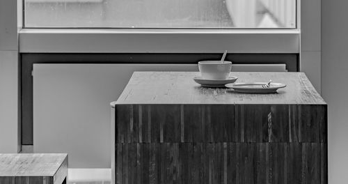 Close-up of coffee on table