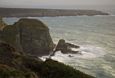 Scenic view of sea