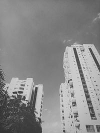 Low angle view of buildings against sky