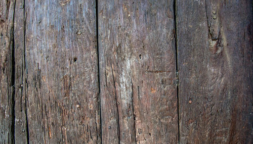 Full frame shot of weathered wood