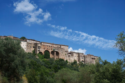 Old ruins against sky