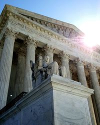 Low angle view of built structure