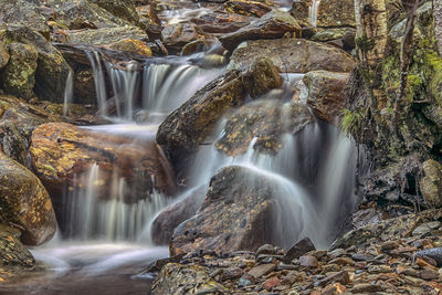 View of waterfall