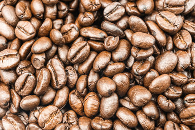 Full frame shot of coffee beans