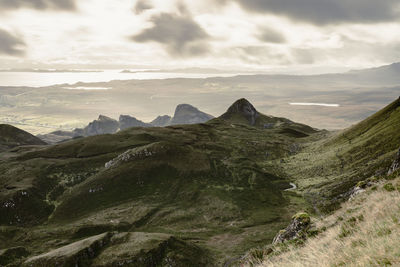 Beautiful landscape from the quiraing