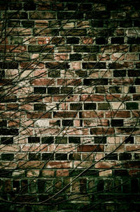 Full frame shot of brick wall