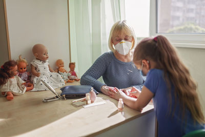 Group of people at the table