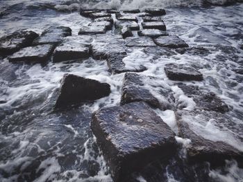 Close-up of shallow water