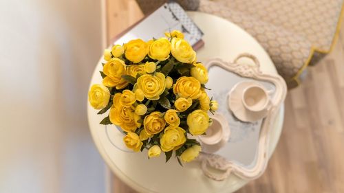 Close-up of rose bouquet
