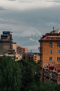 Buildings in city