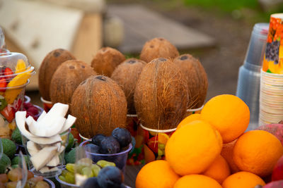 Close-up of fruits for sale