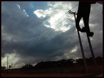 View of cloudy sky